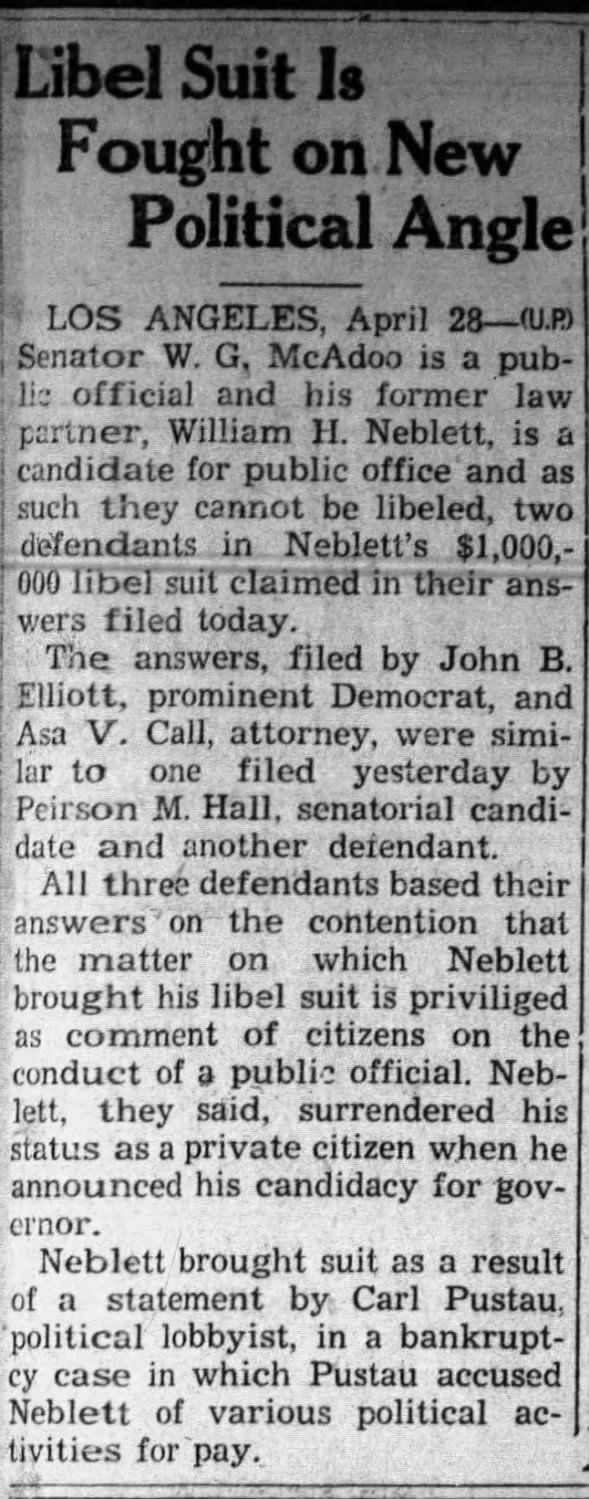 Clipping from Santa Maria Times